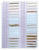 Brass Chain for imitation jewelr y-KT341--